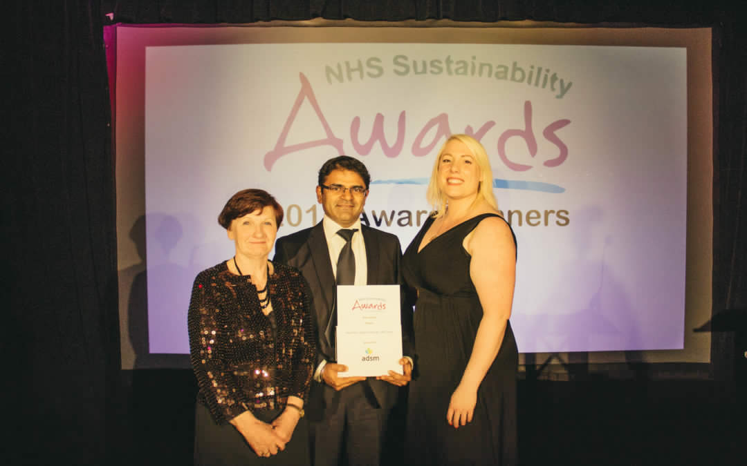 ADSM Break Water Health Record at NHS Sustainability Awards