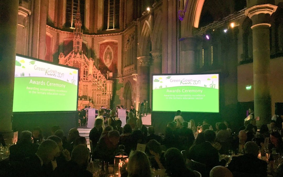 ADSM and The University of Cumbria, declared finalists at the Green Gowns 2017